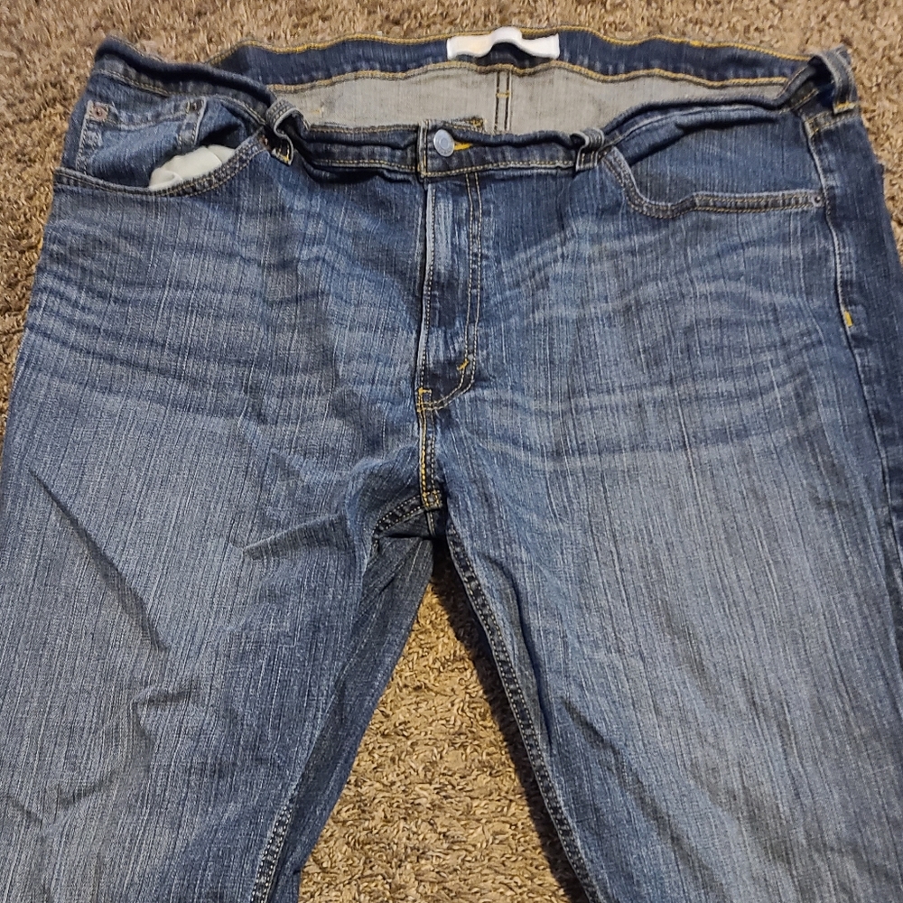 Levi blue jeans relaxed 44x30